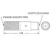 Precision Chuck 3/8" taper (P011)
