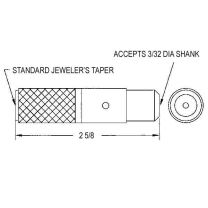 Precision Chuck 3/8" taper (P011)
