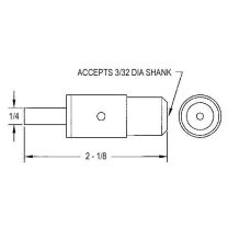 Precision Chuck 1/4" Shaft (P012)
