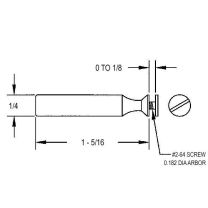 Mandrel with 2-64 Screw