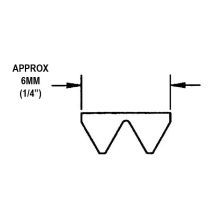 Belt 3V-21''  Ray Foster Vacuum (S412)