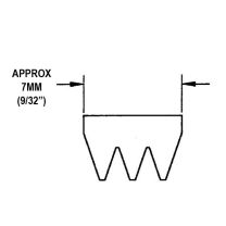 Belt 3V-24'' Ray Foster Spindle (S414)